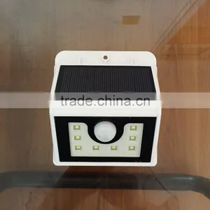 Solar Light White, New 8Leds Solar Light Outdoor Wireless Security Light Sensor Motion Activitive Lamp thumbnail-1