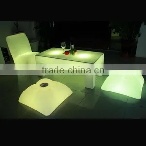 Led Bar Counter Light up Coffee Table Growing Chair Home Furniture thumbnail-1
