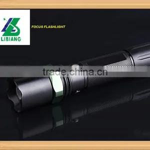 High Power 3 Modes Zoom Aluminium Alloy Focus Flashlight thumbnail-1