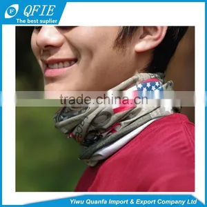 Hot Selling Cheap Custom Logo Multifuctional Tubular Bandana Headwear for Outdoor Sports thumbnail-1