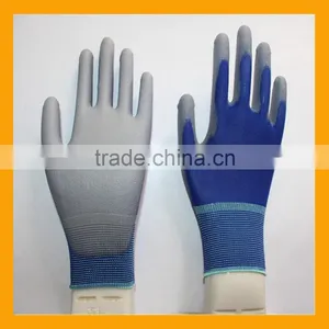 18Gauge Plain Style and Daily Life Usage Nylon PU Glove thumbnail-1