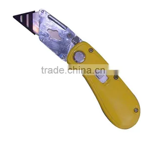Zinc Alloy Retractable Folding Cutter Knife thumbnail-1