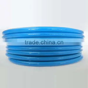 Long Service Life and Free to Flex Yarn Hose pu 10mm*6.5mm Blue Used for Industry for Garden Hose thumbnail-1