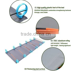 New Hot Camping Outdoor Beds Aluminum7075 Folding Bed Light Weight thumbnail-4