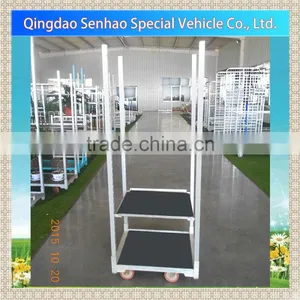 Hand Cart & Plywood Shelf Trolley & Flower Pot Trolley TC2458 thumbnail-1