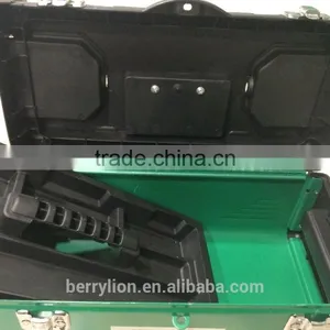Berrylion 17"/425mm Iron Tool Box High Grade Plastic Iron Tool Box thumbnail-5