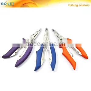 S91010A/B/C CE Qualified 5-1/4" Professional Colorful Fishing Curved Plier Set thumbnail-1