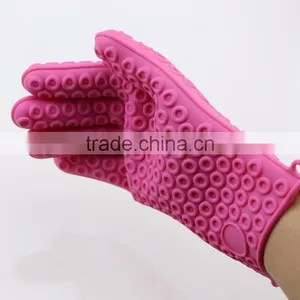 Food Grade High Temperature Heat Resistant Barbecue Silicone Gloves thumbnail-2
