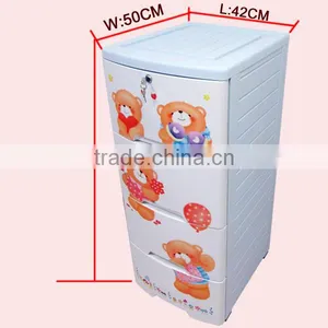 4 Layers With Lock Children Cabinet thumbnail-4