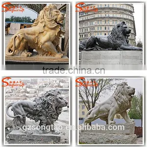 China Life Size Large Outdoor Fiberglass Animal Statue Molds for Sale thumbnail-4