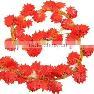Fake Maple Leaves Garland thumbnail-1