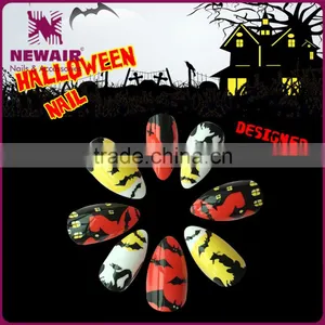 2017 New Fashion Dark Holloween Nail Art Tips thumbnail-4