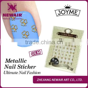 2016 Whoiesale Korea Nails Supplies Salon Fashion Metal Nail Strips thumbnail-1