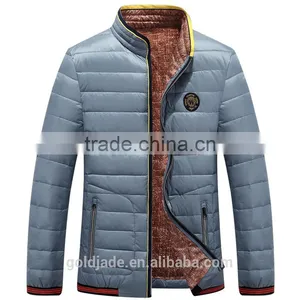 2016 Latest Design Wholesale Mens Casual Winter Bomber Jacket With Zipper thumbnail-5