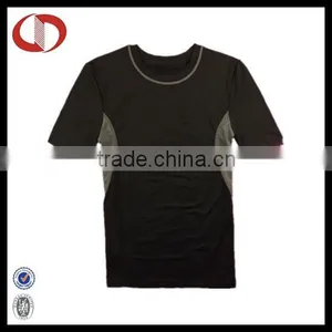 Black Dry Fit Men Running t Shirt thumbnail-1