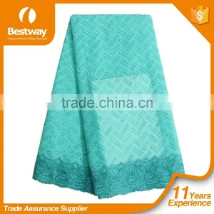 High Quality 100 Cotton Swiss Voile Lace African Lace Fabric 2017 thumbnail-6