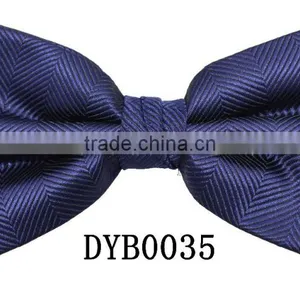 2016 Fashion Classic Color Polyester Jacquard Cheapest Bow Ties thumbnail-1