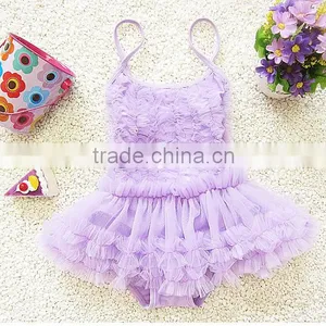 Hot Selling Swimwear Lace Little Girl Bikini Baby Girl Swimsuits /girls Shiny Swimsuit thumbnail-1