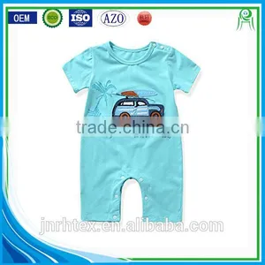 Healthy Soft 100% Cotton Patch Embroidered Baby Clothing Set thumbnail-6