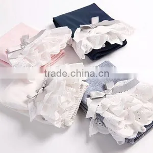 Hot Selling Custom Fashion Pants for Little Kids/girls Ruffle Pants thumbnail-2