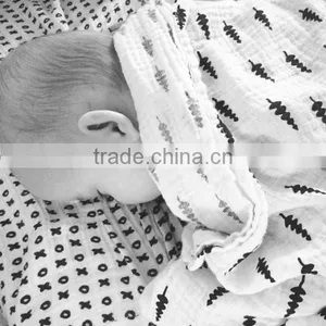 Baby Cotton Blanket Muslin Swaddle Super Soft thumbnail-2