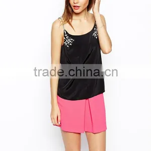 Cami With Embellished Straps thumbnail-1