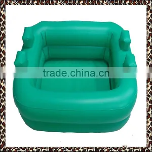 Safty Inflatable Dog Pool Plastic Pet Bathtub Tube Doggy Bath Tub thumbnail-1