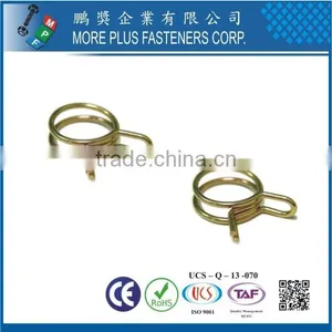 Made in Taiwan Copper Schlauchklemmen Double Electrical Wire Hose Clamp thumbnail-3