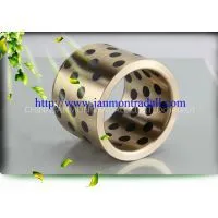 Self Lubricating Brass Graphite Bushes,Brass Graphite Bushings, Self-lubricating Brass/bronze Bush With Graphite,Solid Lubricants-embedded Brass Graphite Bearing Bush, Graphite Bronze Bushing thumbnail-2