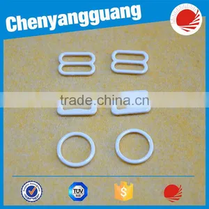 High Quality Nylon or Coated Bra Strap Adjuster and Sliders Buckle thumbnail-6