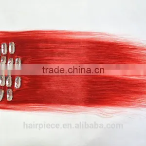 Express Long Clip In Human Hair, Cheap 100% Human Hair Clip In Hair Extension thumbnail-3