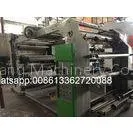 Self Adhesive Paper / Copper Plate Paper 6 Colour Flexo Printing Machine 70m/min thumbnail-1