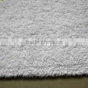 100% Cotton Hand Tufted Shaggy Hotel Closestool Rug thumbnail-3