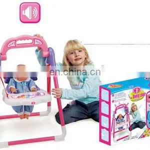 Kids Music Rocking Bed Toy/ Toys Bed Set With Doll thumbnail-6