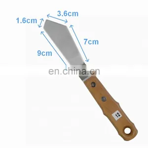 Natural Wooden Handle Large Palette Knife thumbnail-2