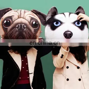 Customized Fashion 3d Printing Dog Pillow Cushion Wholesale Plush Animal Decorative Pillow thumbnail-5