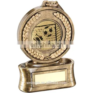 Customized Antique Resin Medal Fantasy Football Trophy thumbnail-1