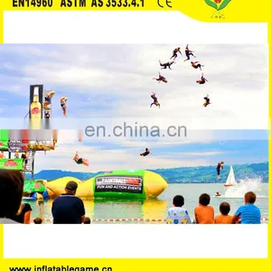 0.6mm PVC Tarpaulin Inflatable Water Catapult Blob Jump for Sale thumbnail-1