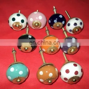 INDIAN CERAMIC HANDMADE DOOR KNOBS thumbnail-3