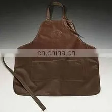 2015 Brow Cheap Fashion Promotion Leather Welding Apron thumbnail-1