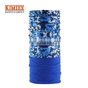Polar Fleece Headband Fleece Neck Warmer Wear as a Neck Gaiter Tube Beanie Mask & Headband thumbnail-6