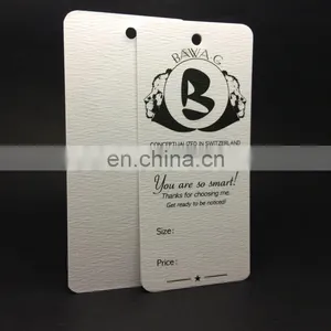Creative Crownwin Recycled Jeans Paper Hang Tag With Logo Hang Tags thumbnail-5