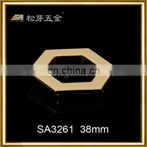 Nickle Free High Quality Zinc Alloy Metal Hexagon Eyelets for Leather Handbags Curtain thumbnail-2