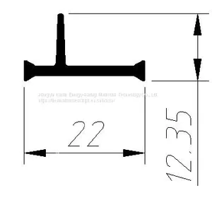 Custom Special Shapes Heat Insulation Polyamide Product For Aluminum Alloy Doors and Windows thumbnail-1