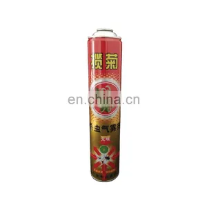 Hebei Aerosol Tin Can With Printing for Insecticide Spray 750ml Empty Cans thumbnail-1