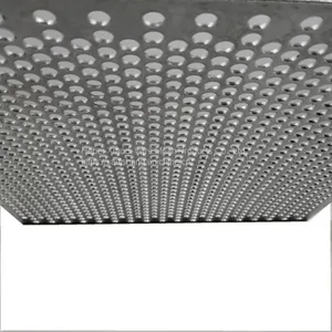 New Product Galvanized Perforated Metal Sheet Iron Wire Iron Mesh 1mm Hole Size and 2mm Hole Center Spacing thumbnail-2