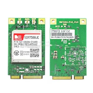 SIM7500JE-PCIE WCDMA 3G 4G LTE Module LTE-FDD B1/B8 GNSS GPS Module, SIM7500JE With MINI PCIE thumbnail-1