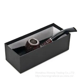 145mm Length Wooden Resin Short Tobacco Pipe With Small Brown Briar-imitation Head for Smoking thumbnail-5