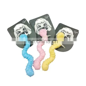 Earthworm Shape Puppy Chew Toy Play Toy Safe Material and Cute Shape thumbnail-2