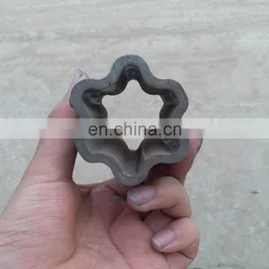 St52 Star Shaped Profiled Steel Pipe for Drive PTO Shaft thumbnail-1